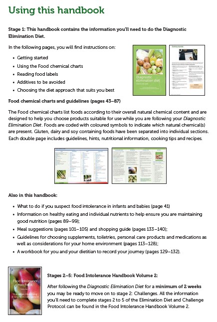 Food Intolerance Handbook Volume 1